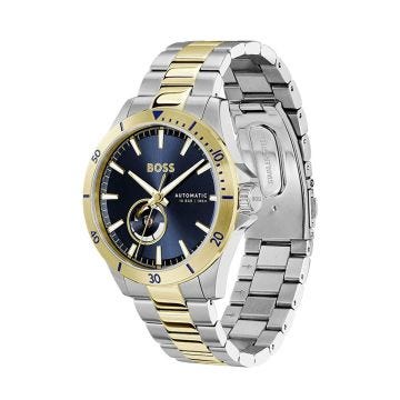 Troper 42mm Navy Dial Automatic Two-Toned Watch