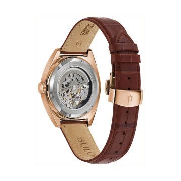 Surveyor 40mm Silver Dial Quartz Leather Watch