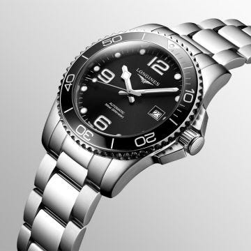 Hydroconquest 41mm Green Dial Automatic Stainless Steel Watch