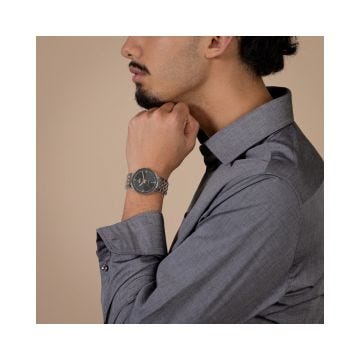 Rado Florence 39mm Grey Dial Automatic Rose Gold Stainless Steel Bracelet Watch R48903103