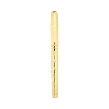 S.T. Dupont Line D Eternity Gold Aluminium Large Fountain Pen