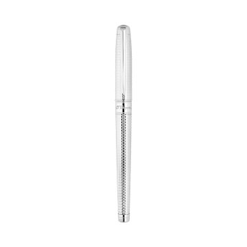 S.T. Dupont Line D Eternity Palladium Laiton Medium Rollerball Pen