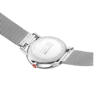 Mondaine Evo2 40mm White Dial Quartz Movement Stainless Steel Bracelet Watch