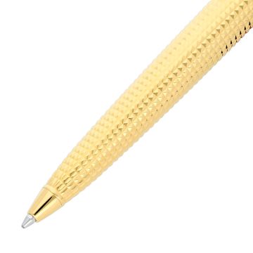 S.T. Dupont Line D Eternity Gold Aluminium Large Ballpoint Pen