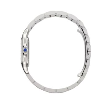 Cartier Panthere Medium 29 x 37mm Diamond White Dial Quartz Steel Bracelet Watch W4PN0008
