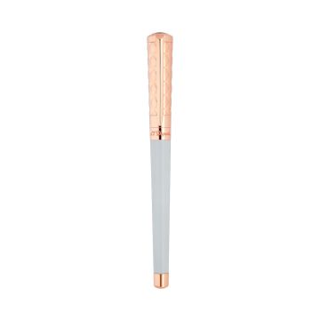 S.T. Dupont Liberte Fountain Pen Duo White Gold Fountain Pen