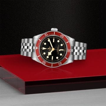Black Bay 41mm Black Dial Mechanical Steel Bracelet Watch
