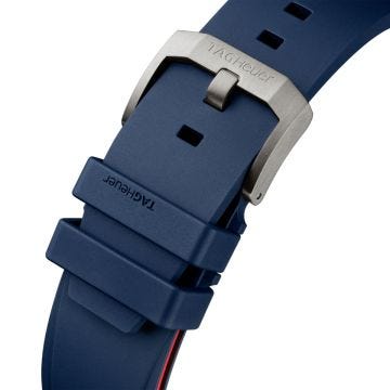 Formula 1 Chronograph X Oracle Red Bull Racing 44mm Navy Dial Automatic Rubber Strap Watch