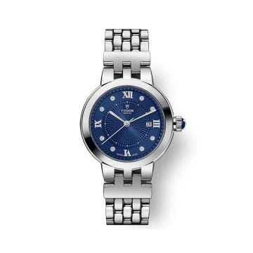 Clair De Rose Blue Dial 30mm Automatic Steel Bracelet Watch