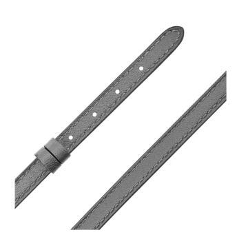 My Move Graphite Grey Calfskin Leather Strap