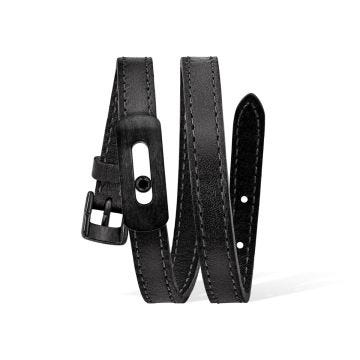 My Move Black Calfskin Leather Strap