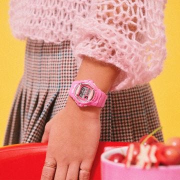 Baby-G BG-169 Pink Dial Resin Strap Watch
