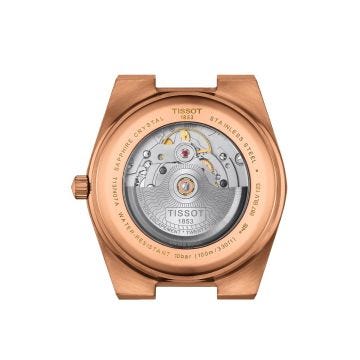 PRX 40mm Blue Dial Powermatic Rose Gold Stainless Steel Bracelet Watch