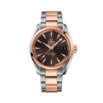 OMEGA Aqua Terra Co-Axial Annual Calendar, 38.5 mm, Stainless Steel/18 Carat Ref Gold, Automatic