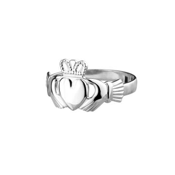 Sterling Silver Small Claddagh Ring