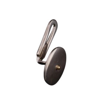Sterling Silver & Gold Dress Stud
