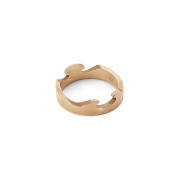 18k Rose Gold Fusion End Ring