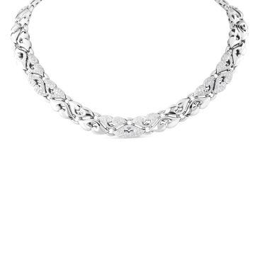 Bvlgari Tondo Platinum and Diamond Necklace