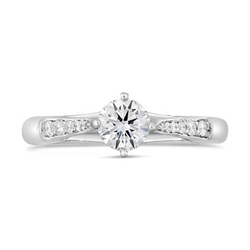Weir Collection 0.52ct Diamond Solitaire Ring