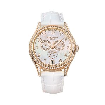 Patek Philippe 4948R Annual Calendar Moon Phases, 38mm, 18k Rose Gold, Automatic