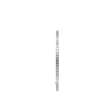 Ice Cube 18K White Gold Bangle