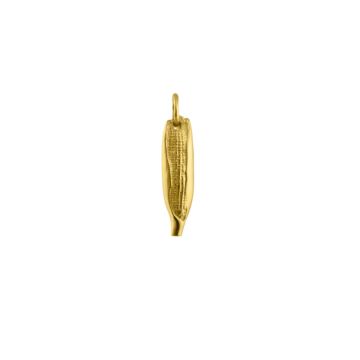 Yellow Gold Sweetcorn Charm