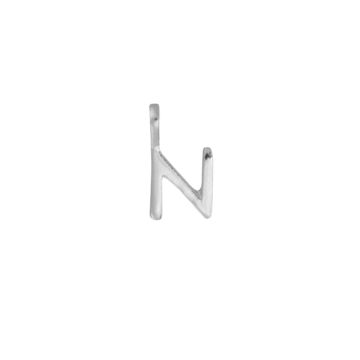 Juvi Silver N Initial Charm