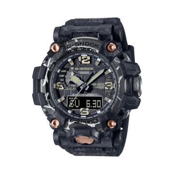Mudmaster, Master of G-Land, 61.2 mm, Camouflage Resin, Solar, Black Dial Watch