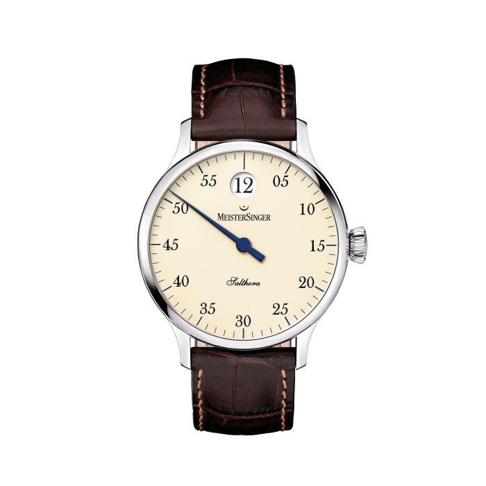 MeisterSinger Single Hand Salthora Manual Winding Watch SH903 main product photo