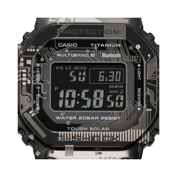 G shock sales titanium black