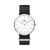 Classic Cornwall 40mm White Dial Stainless Steel Watch