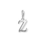 Initial Z Sterling Silver Charm