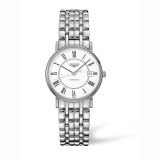 Longines Presence Steel White Dial Automatic Bracelet Watch