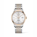 Longines Record Rose Gold & Stainless Steel Automatic Bracelet Watch