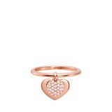 Michael Kors Large Rose Gold Heart Ring
