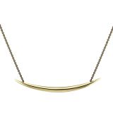 Shaun Leane Gold Tone Quill Necklace