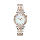 Bulova Classic Regatta Quartz Steel & Rose Tone Bracelet Watch