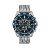Promaster Navihawk A.T. 46mm, Blue Dial, Stai8nless Steel Eco-Drive Watch