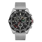 Promaster Navihawk A.T. 46mm, Black Dial, Stainless Steel Eco-Drive Watch