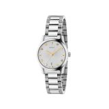 G-Timeless 27mm, Silver Dial, Quartz Movement, Stainless Steel Watch