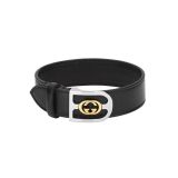 Leather Interlocking Bracelet