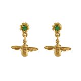 Alex Monroe Earth Day Bee Earrings