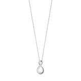 Georg Jensen Silver Infinity Pendant