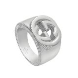 Interlocking Sterling Silver Ring