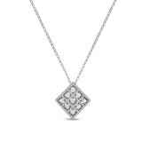 Roberto Coin 18k White Gold Roman Barocco Necklace