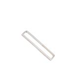 Sterling Silver Cubic Set Cartilage Ear Bar