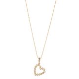 Weir Collection Floating Heart Pendant