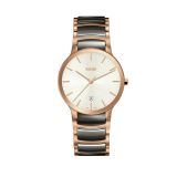 Centrix 38mm Stainless Steel Rose PVD Plated Ceramic Quartz Watch