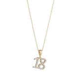 Weir Collection 9k yellow gold pendant.