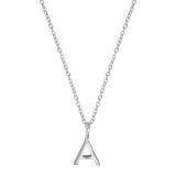 Juvi Silver A Initial Charm